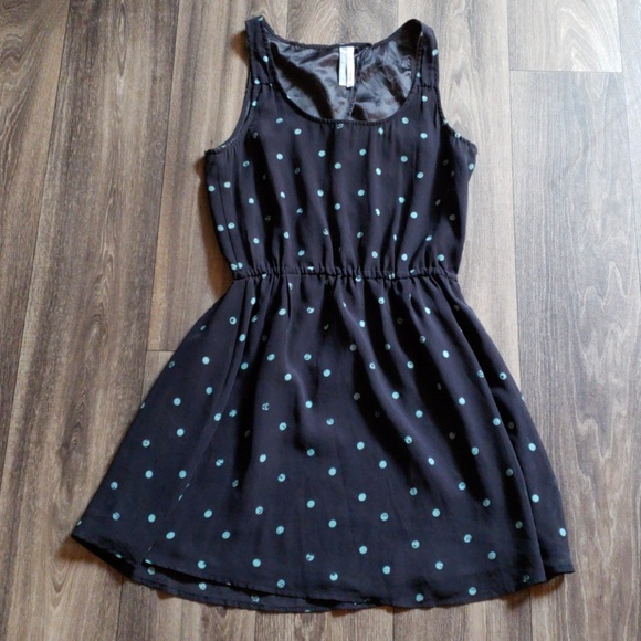 O'Neill Dresses & Skirts - LIKE NEW! O'NEILL POLKA DOT CHIFFON SKATER DRESS